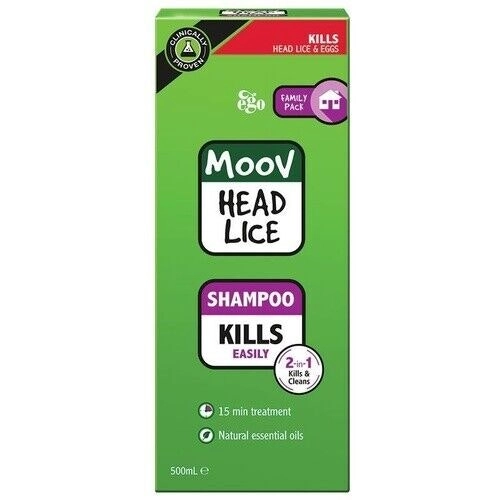 Ego Moov Head Lice Shampoo 500ml