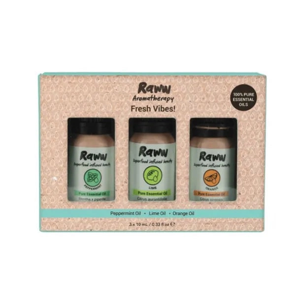 Raww Cosmetics Raww Aromatherapy Trio - Fresh Vibes