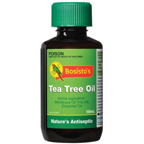 Bosisto's Bosistos Tea Tree Oil Pure 100% 100ml