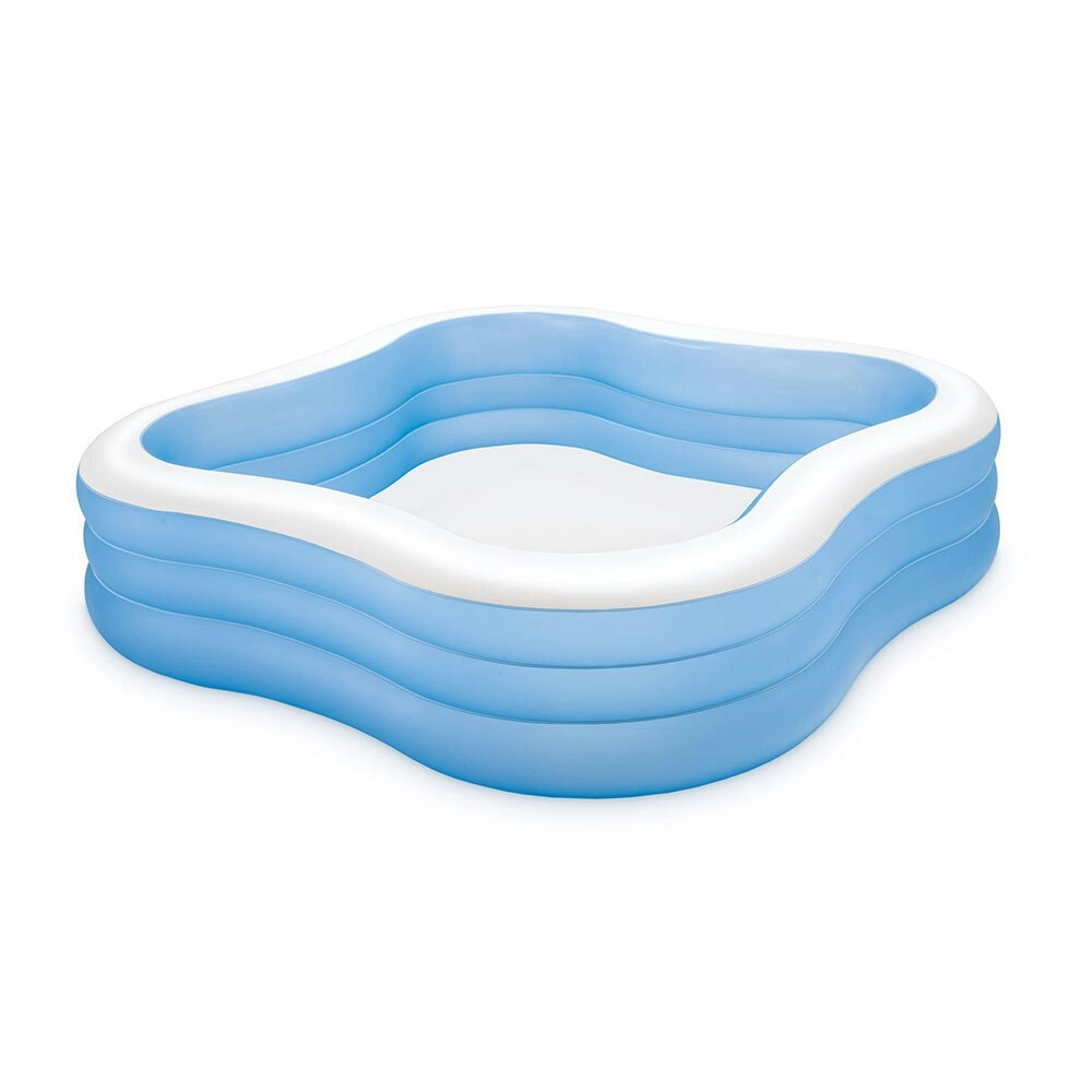 Intex Beach Wave 229cm Swim Centre Inflatable Swimming Pool Outdoor Kids 6y+