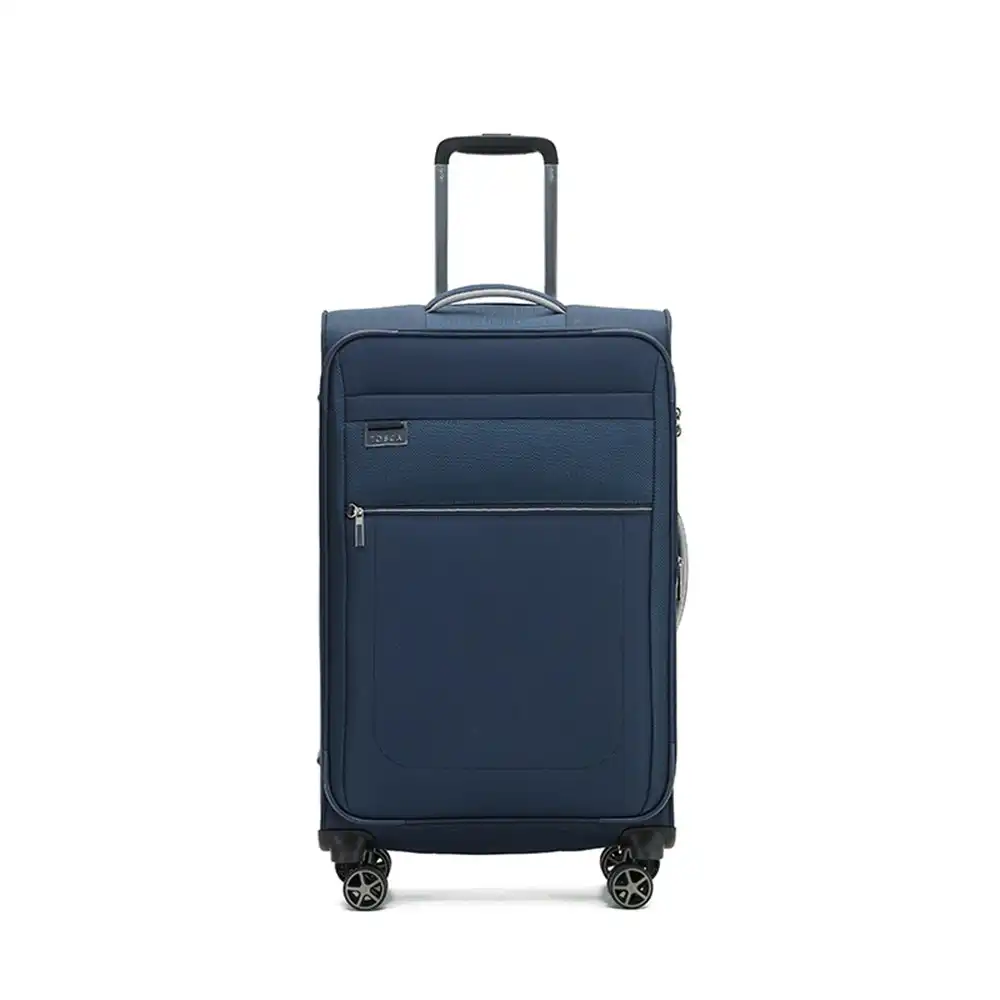 Tosca Vega 27" Holiday/Travel Luggage Suitcase Checked Baggage Trolley Bag Navy