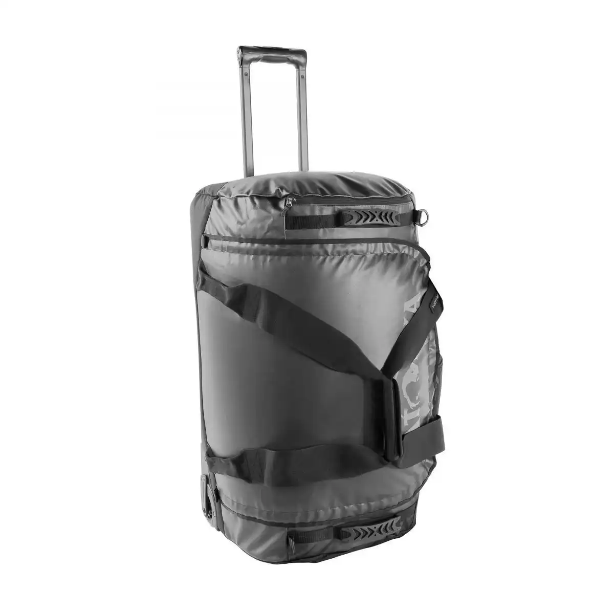 Tatonka 75cm 80L Barrel Travel Bag Roller/Luggage/Suitcase w/Wheels Large Black