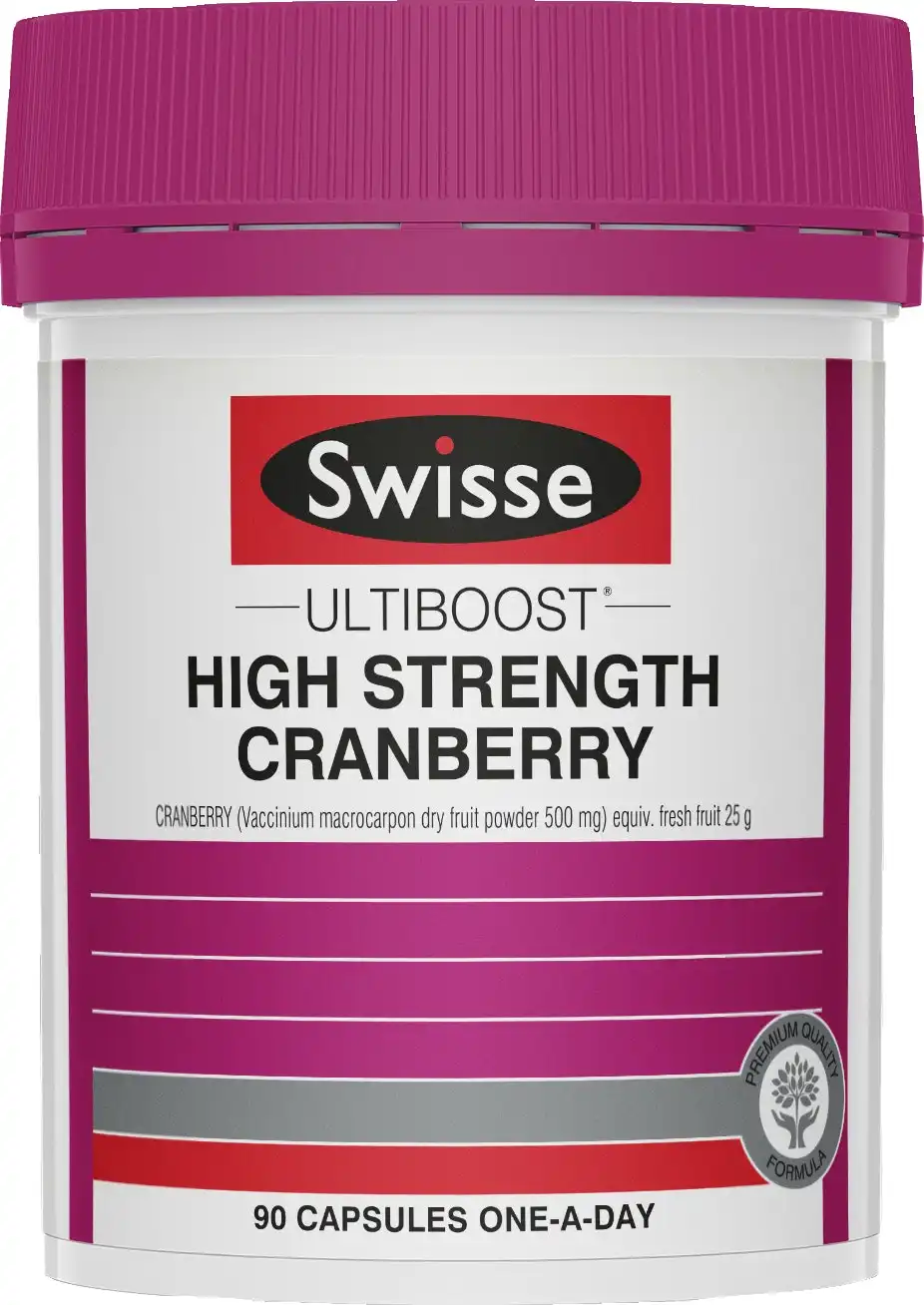 Swisse Ultiboost High Strength Cranberry 90 Caps
