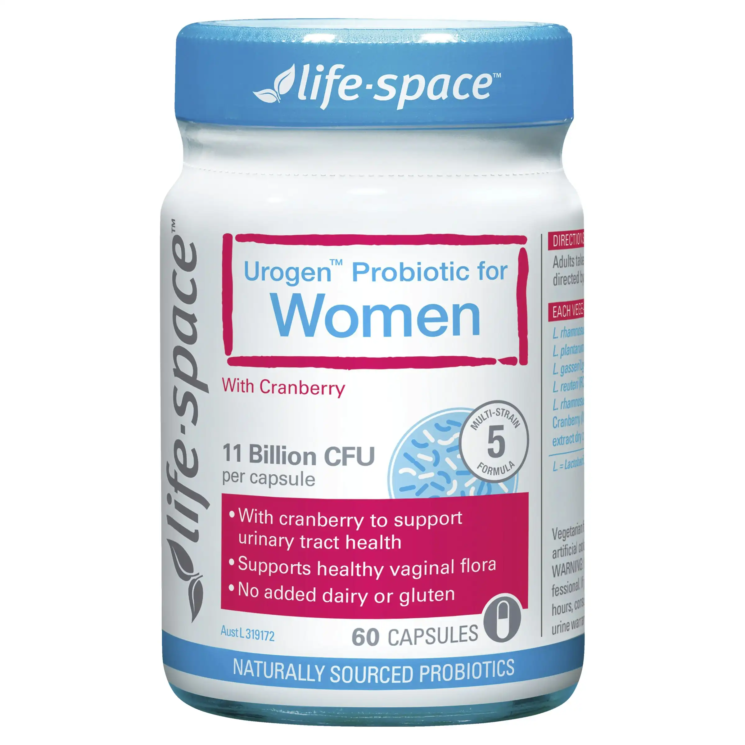 Life Space Urogenital For Women 60 Caps