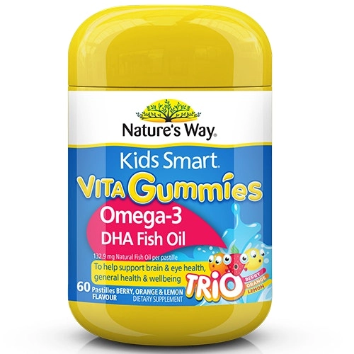 Natures Way Kids Smart Vita Gummies Omega 60S