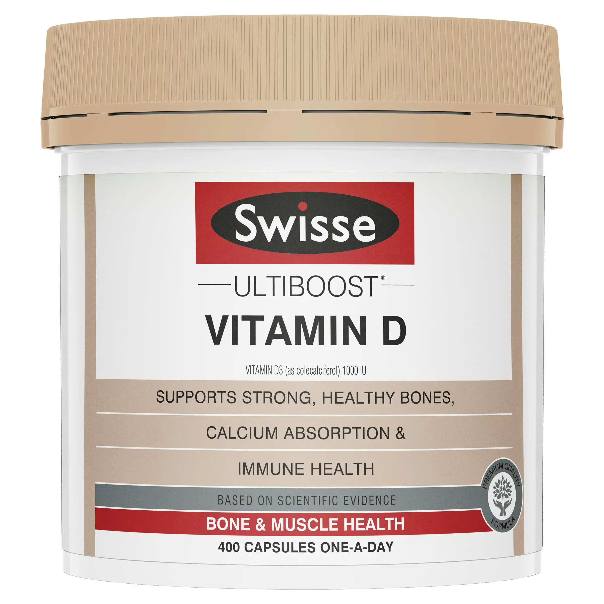 Swisse U/B Vitamin D 400 Caps