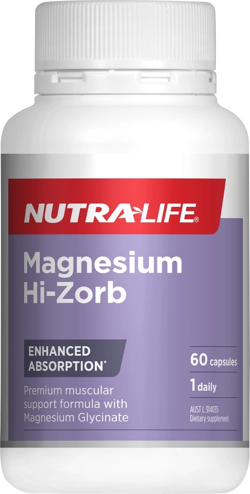 Nutra-Life Magnesium Hi-Zorb 60 Capsules