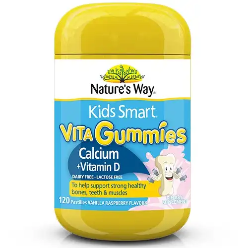 Natures Way Kids Smart Vita Gummie Calcium + Vit D 120S