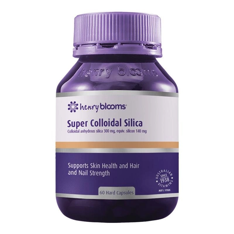 Henry Blooms Super Colloidal Silica 300Mg 60 Caps