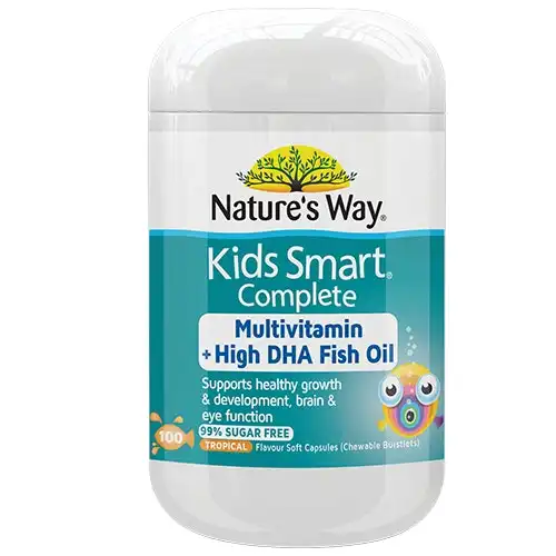 Natures Way Kids Smart Complete 100 Chew Tabs