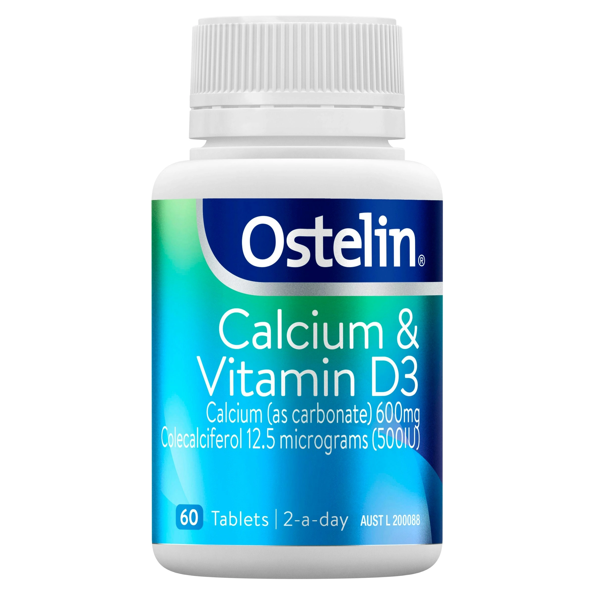 Ostelin Calcium & Vitamin D3 Tablets 60 Pack