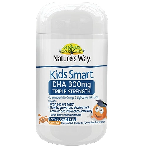 Natures Way Kids Smart Triple Strength Dha 50'S