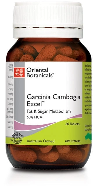 Oriental Botanic Garcinia Cambogia Excel 60 Tabs