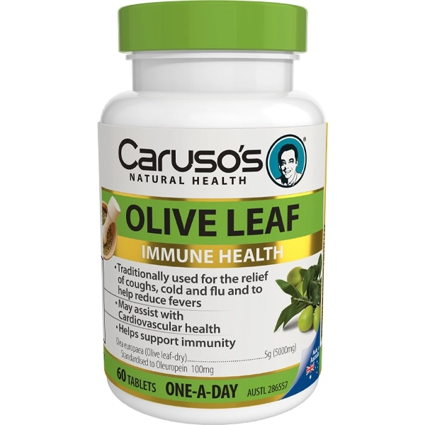 Caruso's Olive Leaf 60 Tablets