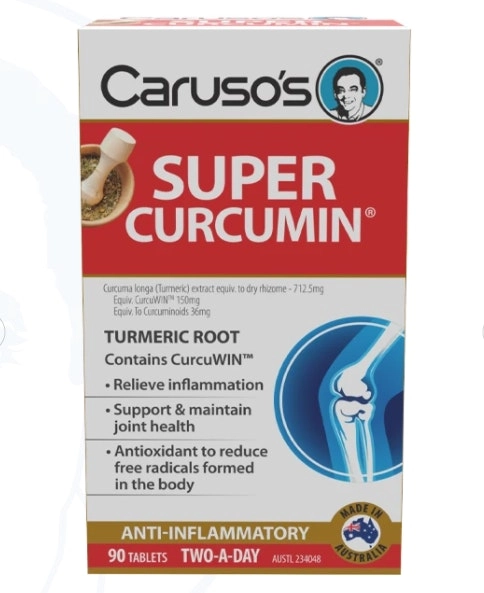 Caruso's Super Curcumin 90 Tablets