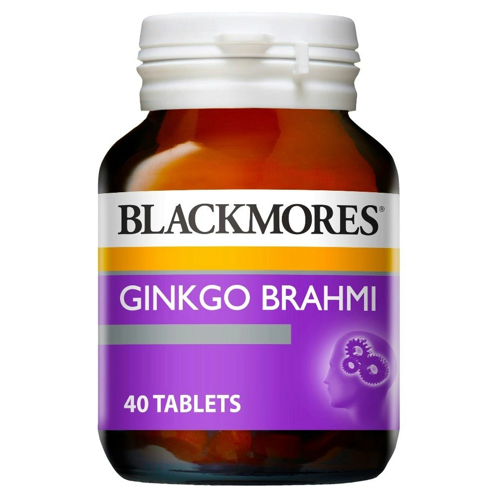 Blackmores Ginkgo Brahmi 40Tabs