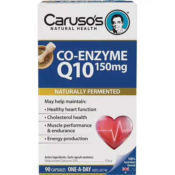 Caruso's Co-Enzyme Q10 90 Capsules