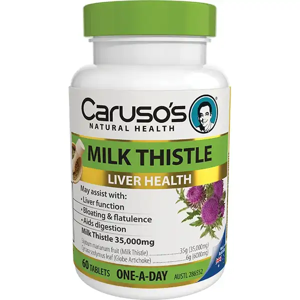 Caruso's Milk Thistle 60 Tablets