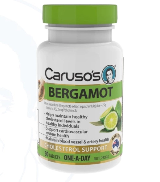 Caruso's Bergamot 50 Tablets