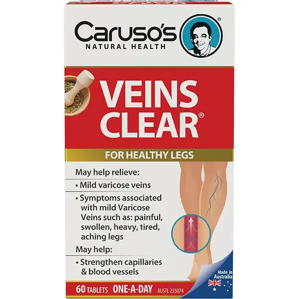 Caruso's Veins Clear(R) 60 Tablets
