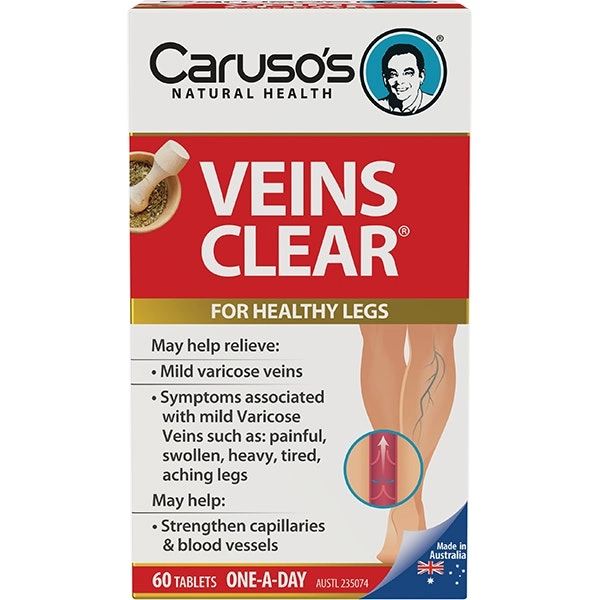 Caruso's Veins Clear(R) 60 Tablets