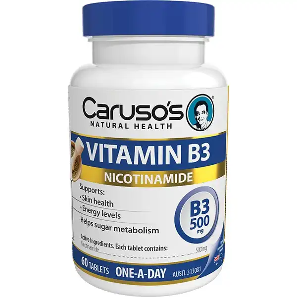 Caruso's Vitamin B3 60 Tablets