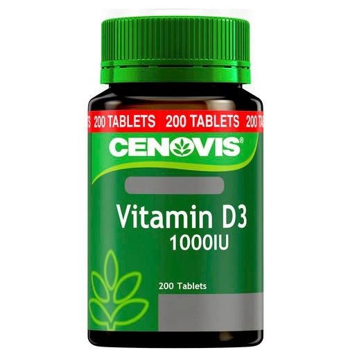 Cenovis Vit D3 1000Iu 200 Tabs