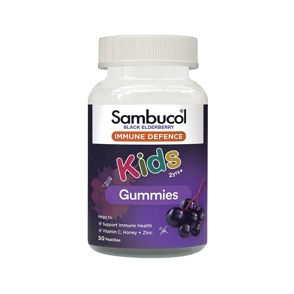 Sambucol Immune Defence Gummies 50 Pack