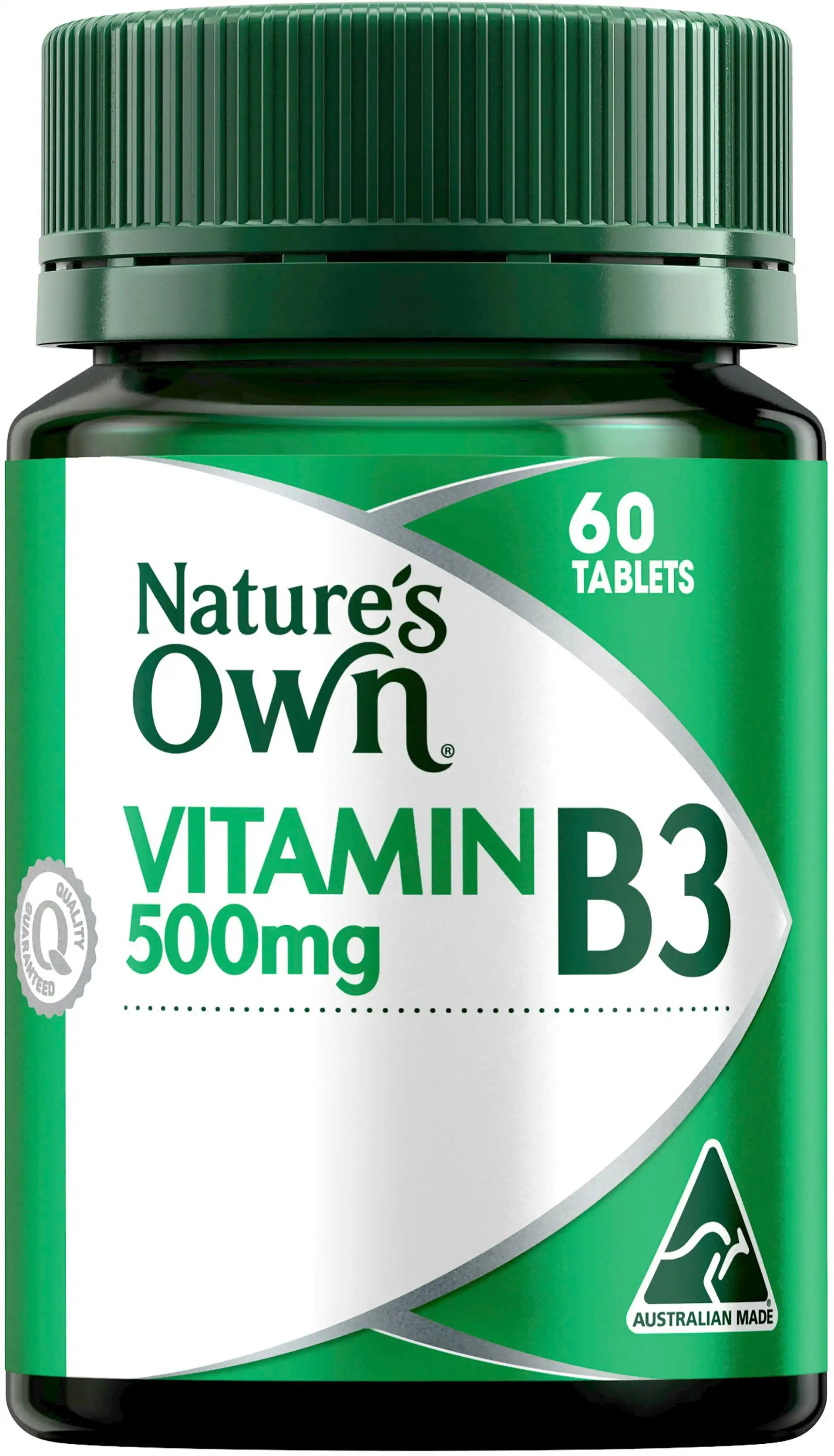 Natures Own Vitamin B3 500mg 60Tabs