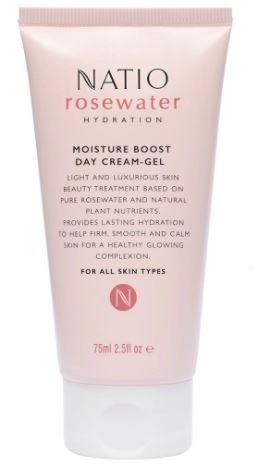 Natio Rosewater Hydration Moisture Boost Day Cream 75ml