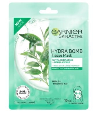 Garnier SkinActive Hydra Bomb Tissue Face Mask Green Tea