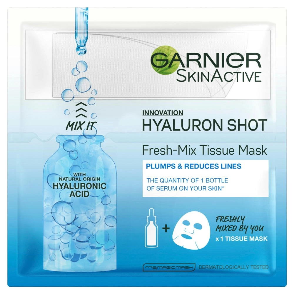 Garnier Fresh Mix Tissue Face Mask Hyaluronic Acid