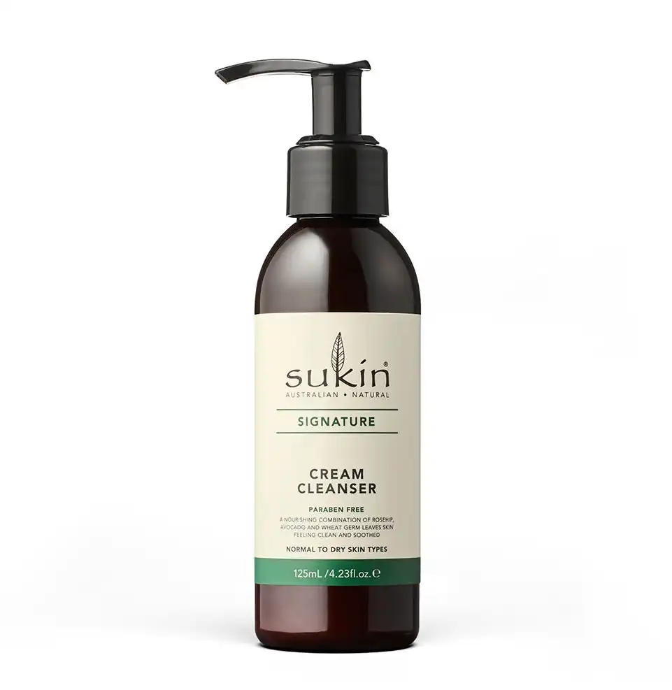 Sukin Signature Cream Cleanser Pump 125ml