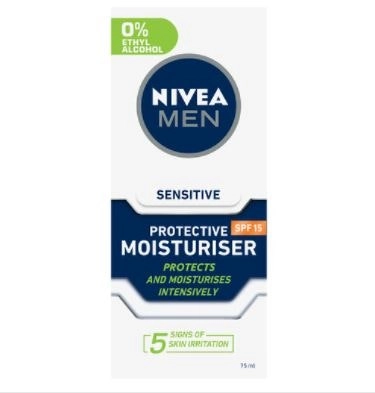 Nivea Men Sensitive Moisturiser SPF15 75ml