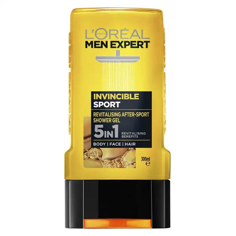 L'Oreal Paris Men Invincible Sport Shower Gel 300ml