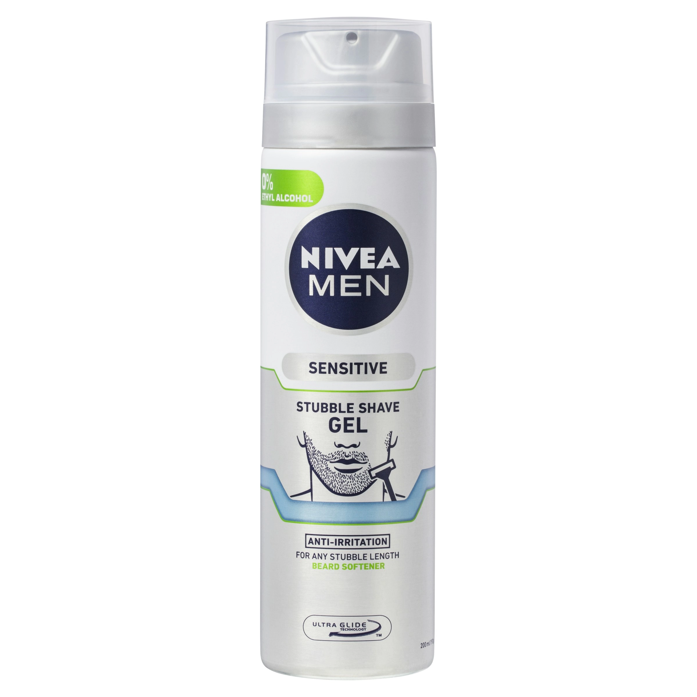 Nivea Men Sensitive Stubble Shave Gel 200ml