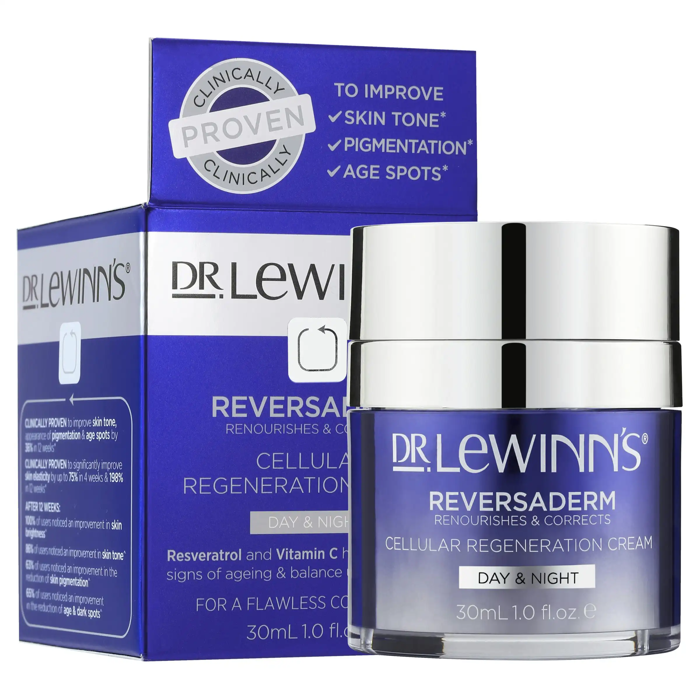 Dr Lewinn's Reversaderm Cellular Regeneration Cream 30Ml