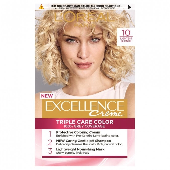 L'Oreal Excellence Creme 10 Very Light Blonde Hair Colour