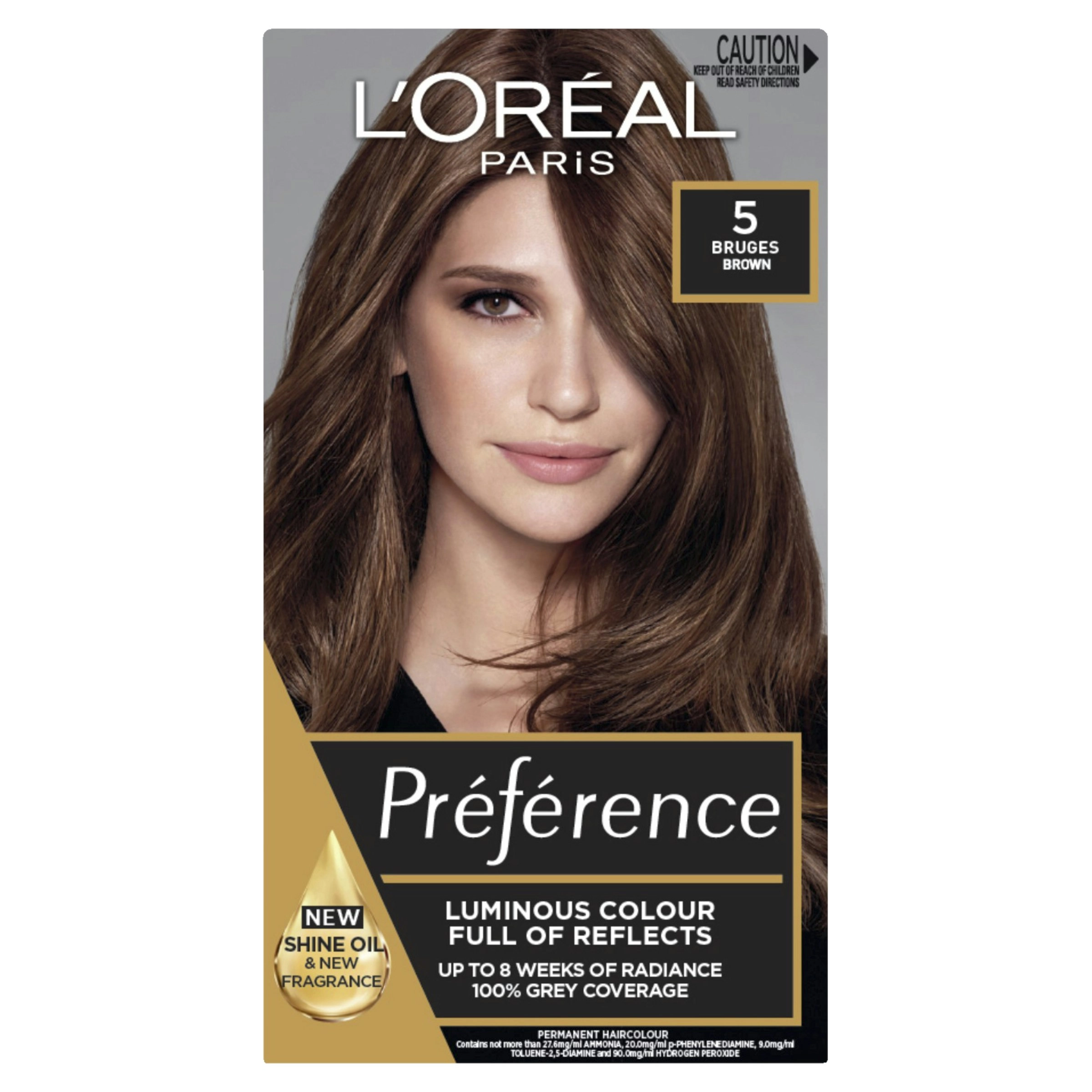 L'Oreal Paris Preference 5 Bruges Natural Brown