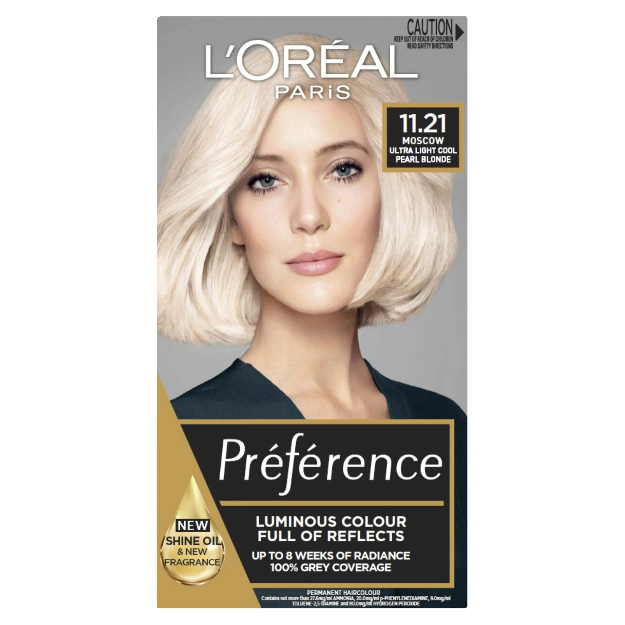 L'Oreal Paris Preference 11.21 Ultra Light Cool Pearl Blonde