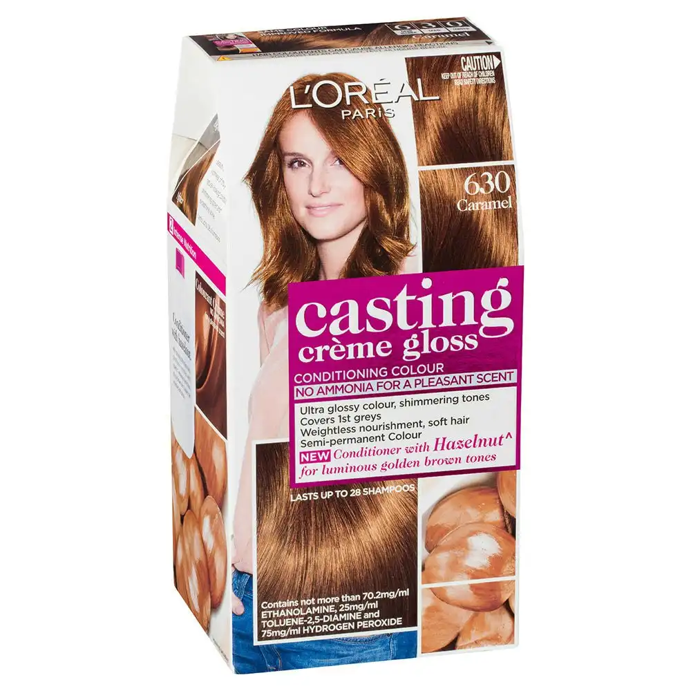 Loreal Casting Creme Gloss Hair Colour 630 Caramel