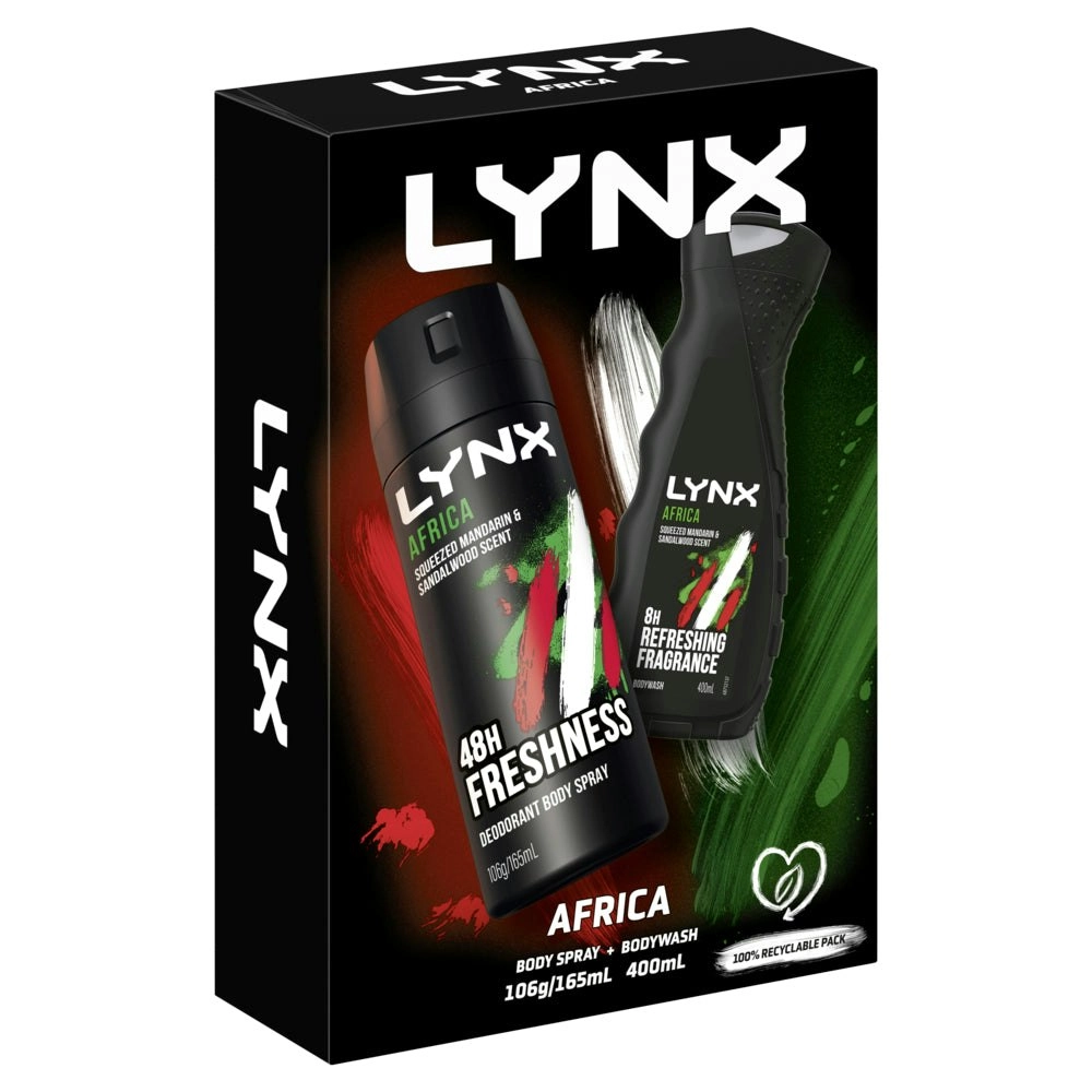 Lynx Africa Core Duo Gift Pack 2022