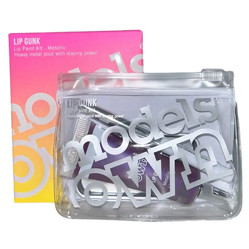 Model's Own Lip Gunk Metallic Lip Paint Kit 02 Titanium