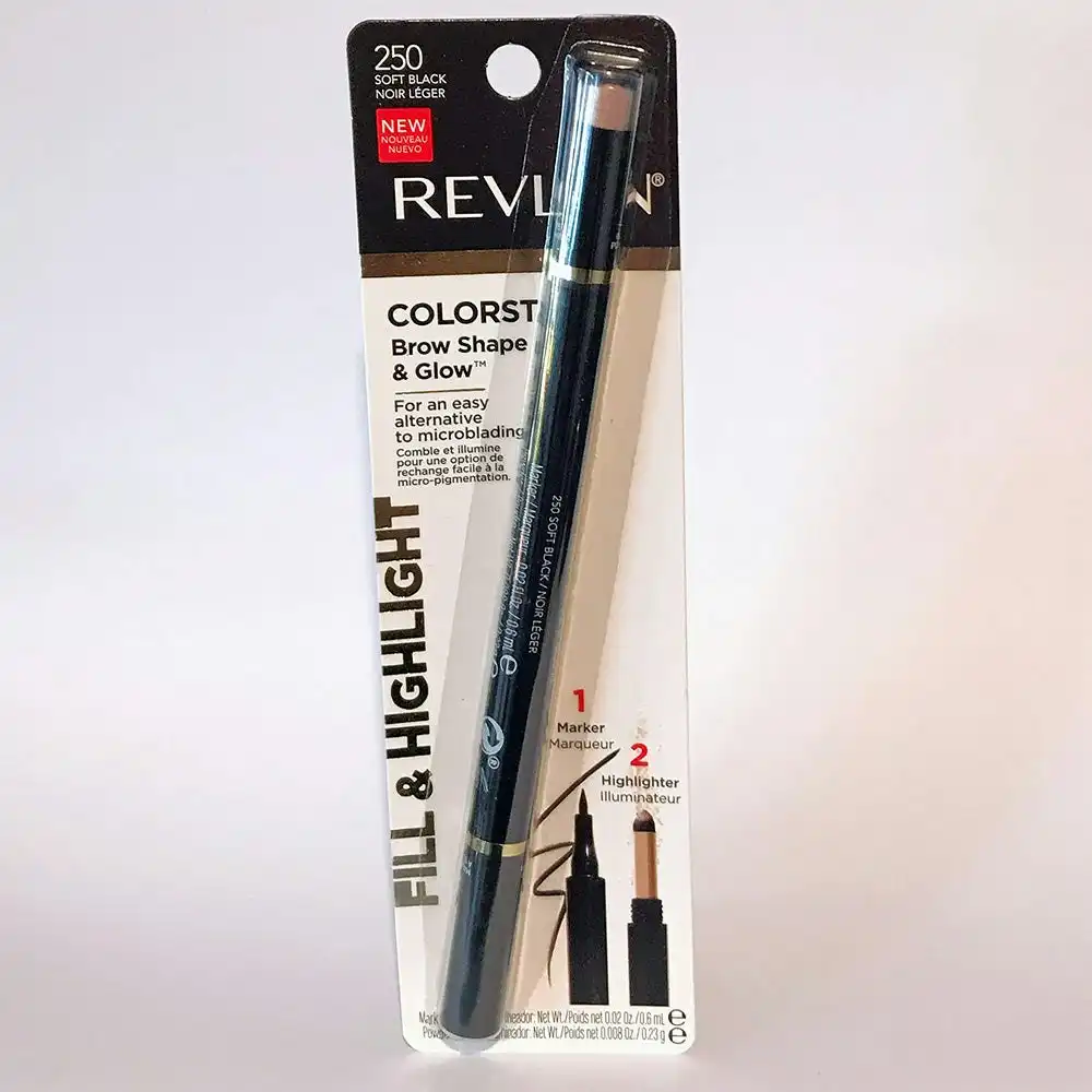 Revlon ColorStay Brow Shape & Glow 250 Soft Black