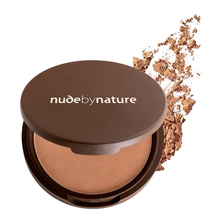 Nude by Nature Mineral Cover Pressed Powder Dark 10g