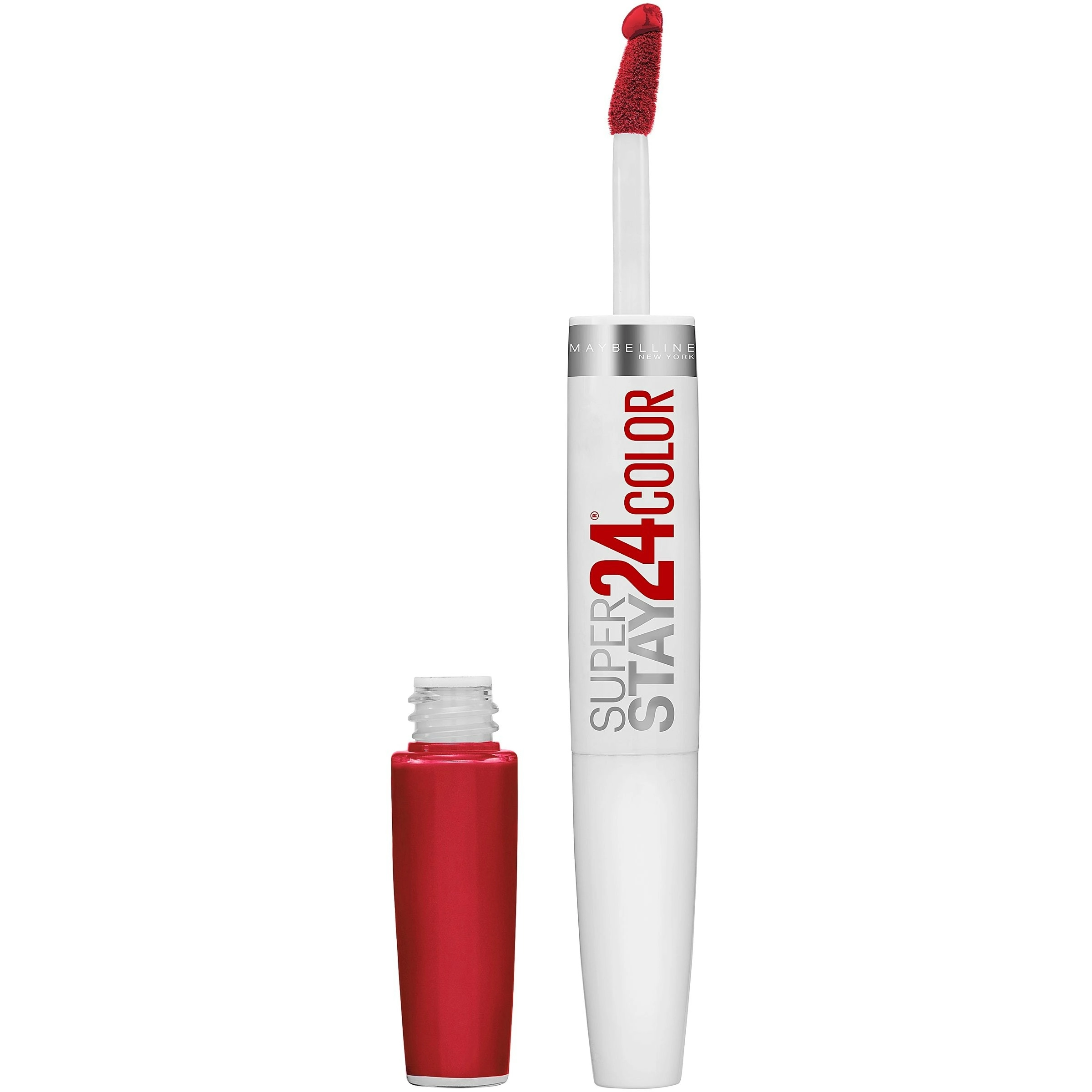 Maybelline SuperStay 24 2-Step Smile Brightening Longwear Liquid Lipstick - Optic Ruby