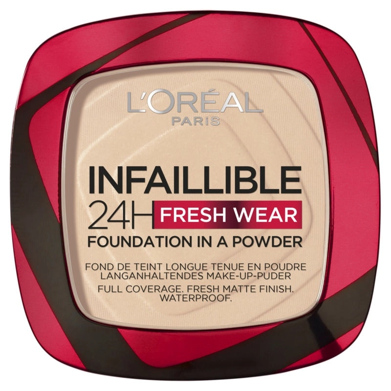 L'Oreal Paris Infallible 24H Fresh Wear Powder Foundation 20 Ivory