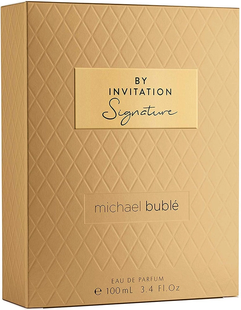 Michael Buble By Invitation Signature Eau De Parfum 100ml