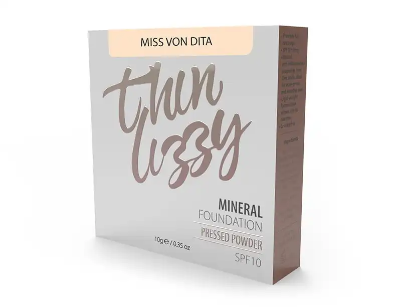 Thin Lizzy Pressed Mineral Foundation Miss Von Dita