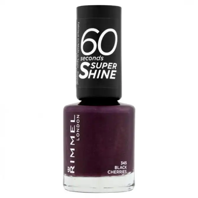 Rimmel 60 Sec Nail Black Cherries